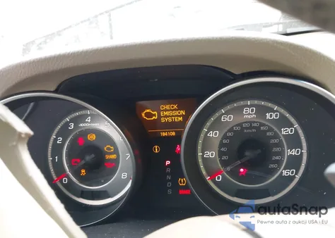 2011 Acura Mdx Technology Package z USA, uszkodzony, nr VIN 2HNYD2H67BH543009